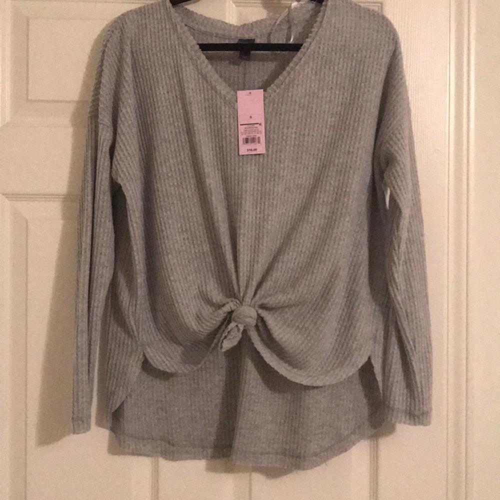 NWT gray sweater